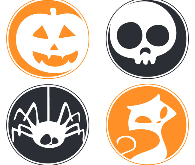 FREE Printable Halloween Garland •