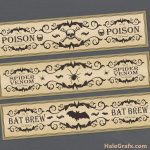 FREE Printable Potion Bottle labels for Halloween • Free-Printables.com