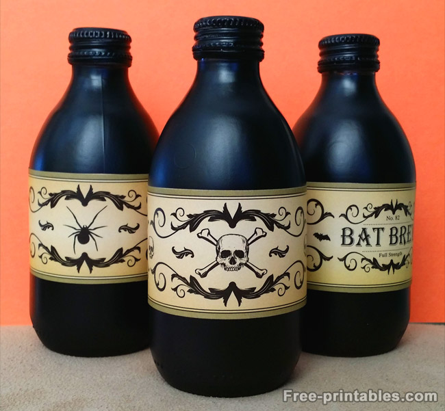 Free Printable Potion Bottle Labels For Halloween Free Printables Com