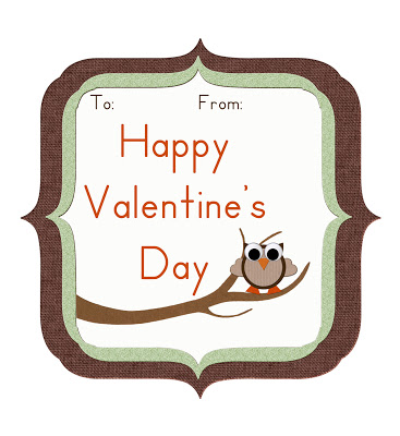 Free Printable Owl Valentine Card