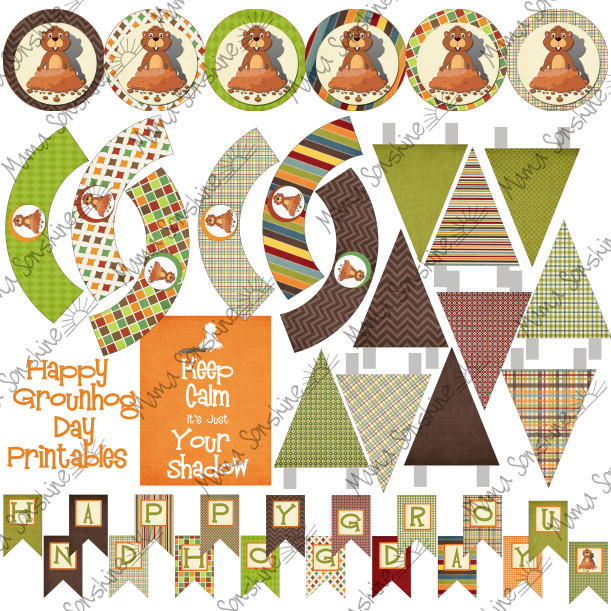 Free Printable Groundhog Day Decorations Free Printables