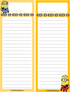 minion-checklist