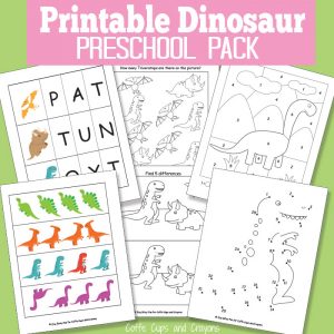 Free-Printable-Dinosaur-Pack-for-Preschool