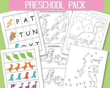 Free-Printable-Dinosaur-Pack-for-Preschool