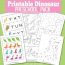 Free Printable Dinosaur Preschool Pack • Free-Printables.com
