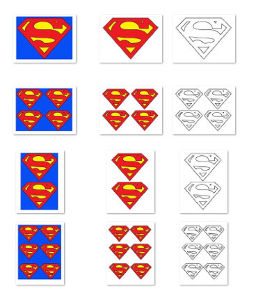 Free Printable Superman Logo