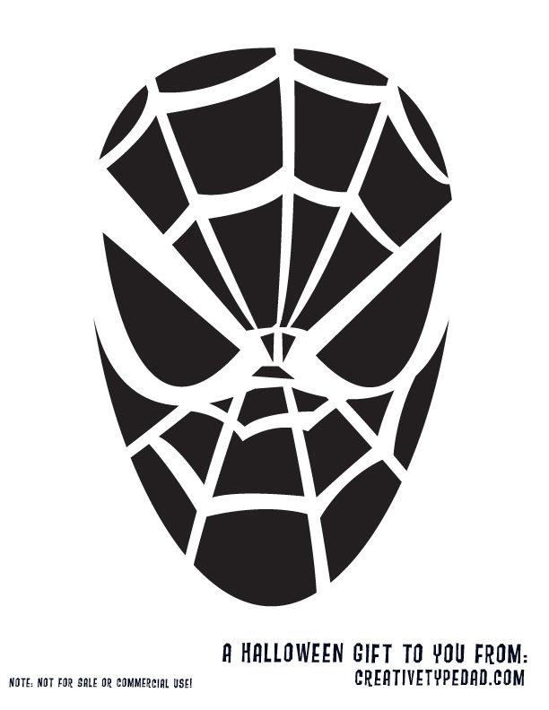 Free Printable Spider Man Halloween Pumpkin Stencil Free Printables