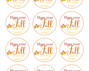 Fall Cupcake Toppers