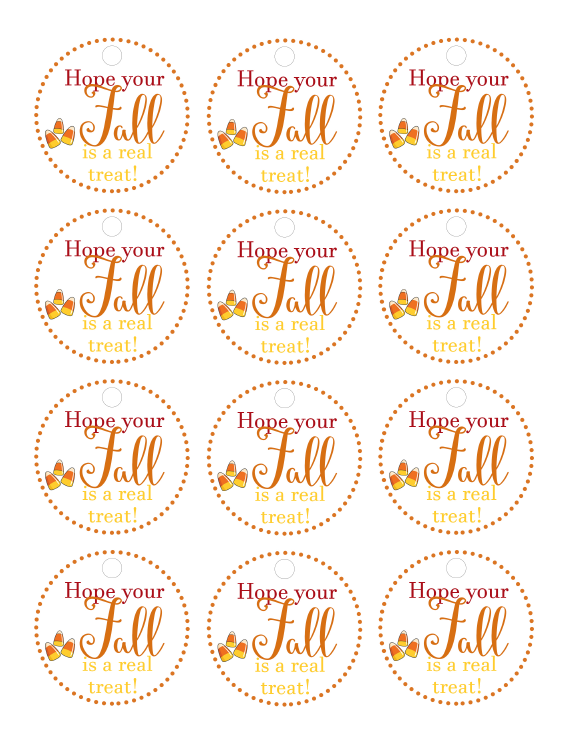 Fall Cupcake Toppers