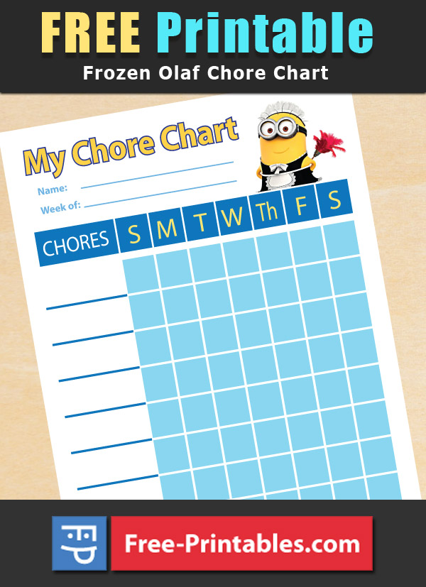 Superhero Chore Chart