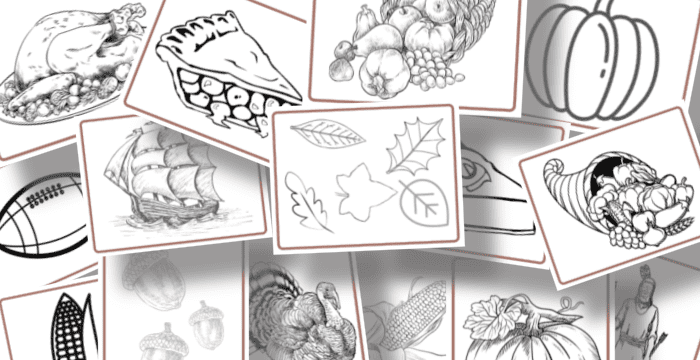 Free Thanksgiving Coloring Pages